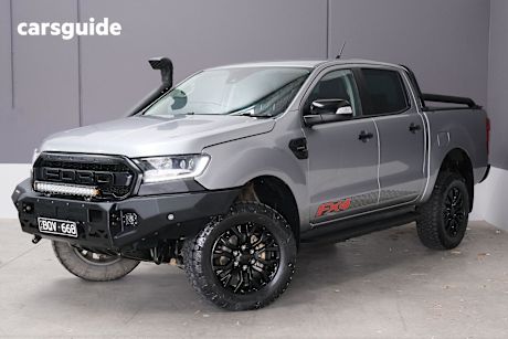 Silver 2021 Ford Ranger Ute Tray FX4 4X4