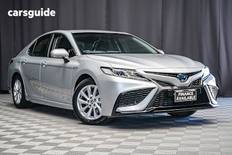 Silver 2023 Toyota Camry Sedan Ascent Sport Hybrid