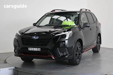 Black 2023 Subaru Forester Wagon 2.5I Sport (Awd)