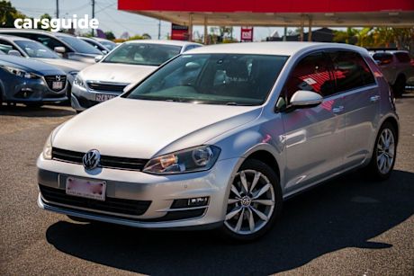 Silver 2013 Volkswagen Golf Hatchback 103 Tsi Highline