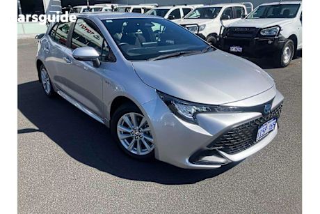 Silver 2024 Toyota Corolla Hatch ASCENT SPORT HYBRID F