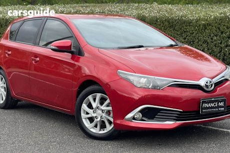 Red 2016 Toyota Corolla Hatch ASCENT SPORT F