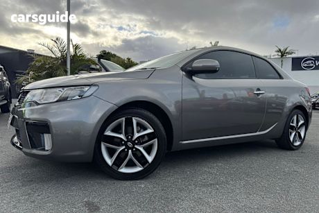 Silver 2011 Kia Cerato Coupe KOUP SLS F