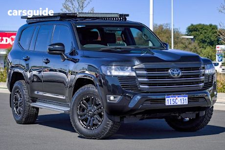 Black 2022 Toyota Landcruiser Wagon Lc300 Gxl (4X4)