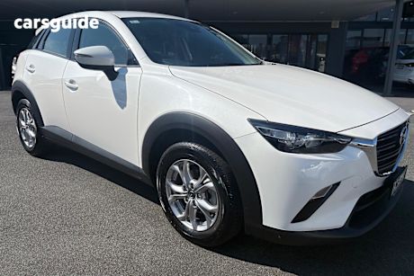 White 2022 Mazda CX-3 SUV MAXX SPORT F