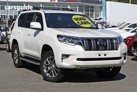 White 2021 Toyota Landcruiser Prado SUV VX 4X4