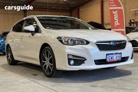 White 2019 Subaru Impreza Hatchback 2.0I-L (Awd)