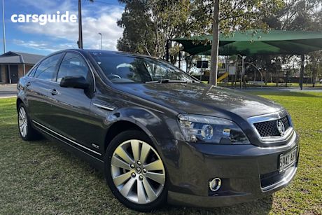 Grey 2010 Holden Caprice Sedan
