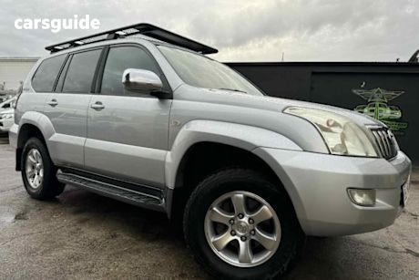 Silver 2007 Toyota Landcruiser Prado Wagon Gxl (4X4)
