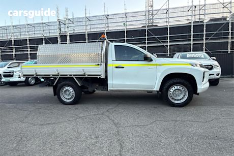 White 2020 Mitsubishi Triton Cab Chassis Glx (4X4)