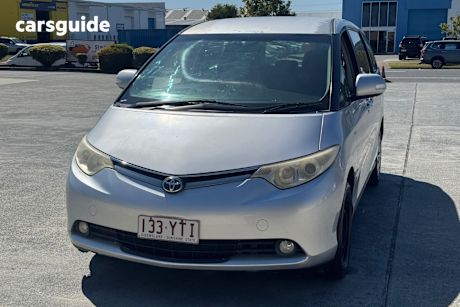 Silver 2008 Toyota Tarago Wagon Gli