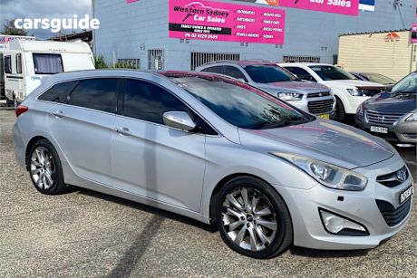 Silver 2012 Hyundai I40 SUV PREMIUM F