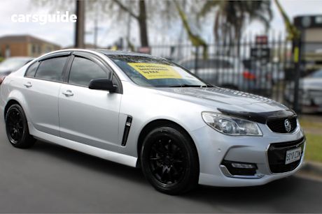 Silver 2015 Holden Commodore Sedan SV6 R