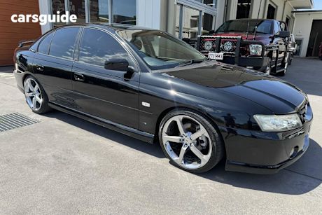 Black 2005 Holden Commodore Sedan SV6 R