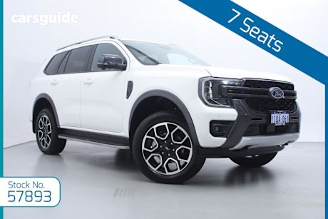White 2025 Ford Everest Wagon Wildtrak (4Wd)