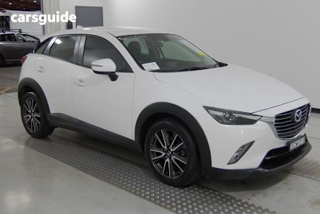 White 2015 Mazda CX-3 Wagon S Touring (Fwd)