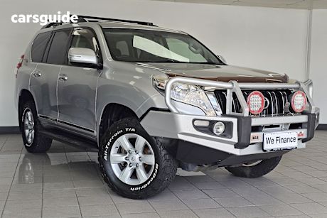 Silver 2014 Toyota Landcruiser Prado SUV ALTITUDE 4X4