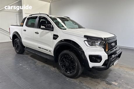 White 2021 Ford Ranger Double Cab Pick Up Wildtrak X 2.0 (4X4)