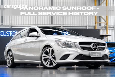Silver 2015 Mercedes-Benz CLA-Class SUV CLA200 F