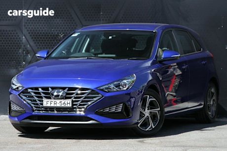 Blue 2022 Hyundai I30 Hatch F