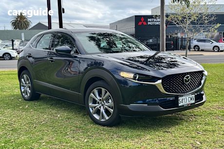 Blue 2021 Mazda CX-30 SUV G25 TOURING 4X4