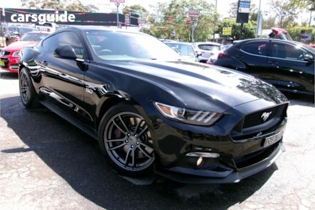 Black 2018 Ford Mustang Coupe Fastback Gt 5.0 V8 (5 Yr)