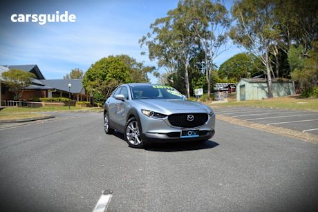 Silver 2020 Mazda CX-30 SUV G20 TOURING F