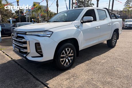 White 2022 LDV T60 Ute Tray MAX PRO 4X4