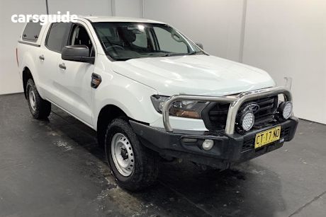 White 2018 Ford Ranger Double Cab Pick Up Xl 3.2 (4X4)