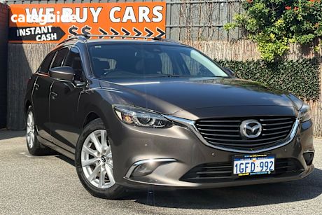 Grey 2017 Mazda Mazda6 SUV TOURING F