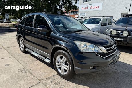 Black 2012 Honda CR-V SUV LUXURY 4X4