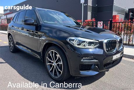 Black 2020 BMW X3 SUV XDRIVE30I M SPORT 4X4