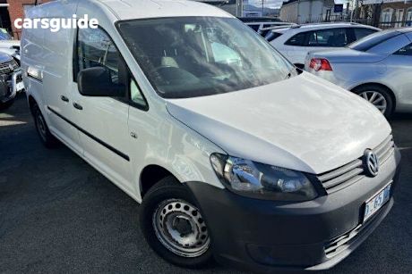 White 2013 Volkswagen Caddy Commercial