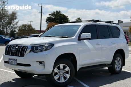 White 2020 Toyota Landcruiser Prado SUV GXL 4X4