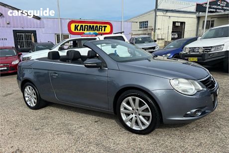 Grey 2009 Volkswagen EOS Convertible 147 Tsi