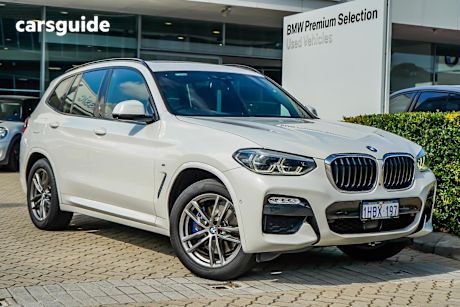 White 2019 BMW X3 SUV XDRIVE30I 4X4