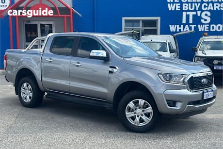 Silver 2022 Ford Ranger Ute Tray XLT 4X4