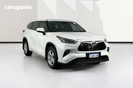White 2021 Toyota Kluger Wagon Gx 2Wd