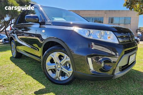 Black 2016 Suzuki Vitara Wagon Rt-S
