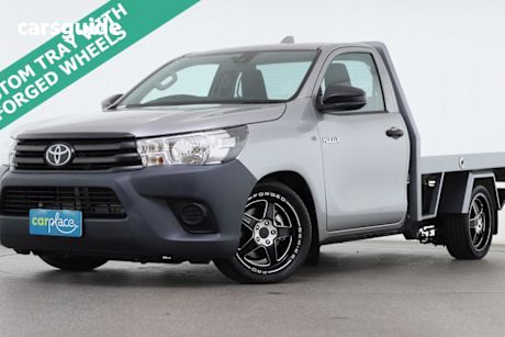 Silver 2022 Toyota Hilux Cab Chassis Workmate (4X2)