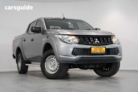 Grey 2018 Mitsubishi Triton Ute Tray GLX R