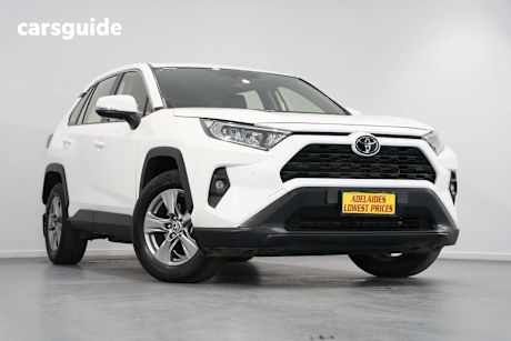 White 2022 Toyota RAV4 SUV GX F