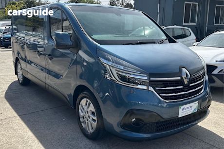 Blue 2019 Renault Trafic Crew Van L2 Lwb Crew Lifestyle (125Kw)