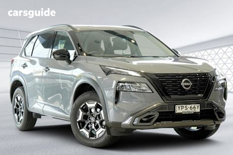 Grey 2025 Nissan X-Trail Wagon N-Trek (2Wd)