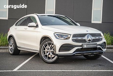 White 2019 Mercedes-Benz GLC300 Coupe 4Matic