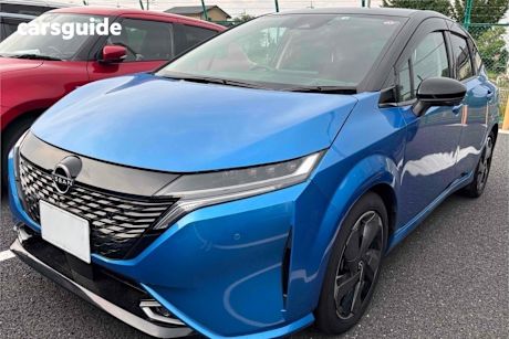 Blue 2022 Nissan Aura SUV HYBRID G FULL LEATHER EDITION, TOP OF THE LINE