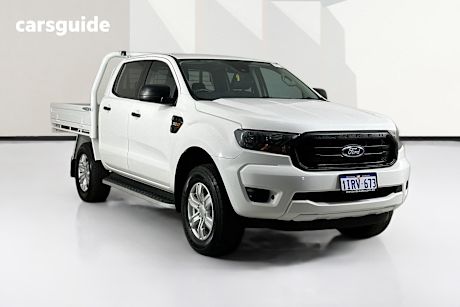 White 2020 Ford Ranger Double Cab Chassis Xl 3.2 (4X4)