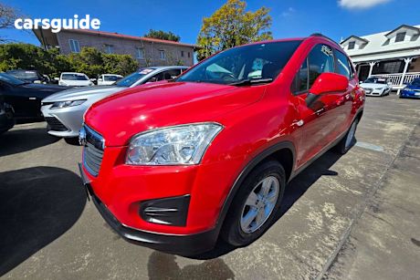Red 2016 Holden Trax SUV LS F