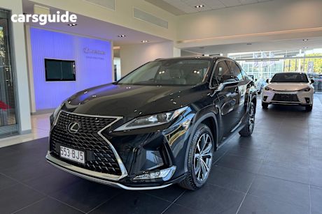 Black 2021 Lexus RX SUV RX350 LUXURY 4X4