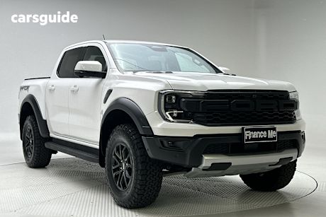 White 2024 Ford Ranger Ute Tray RAPTOR 4X4